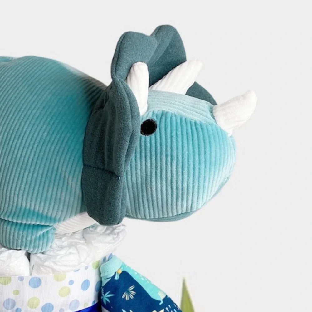 Dinosaur Diaper Cake, Baby shower gift